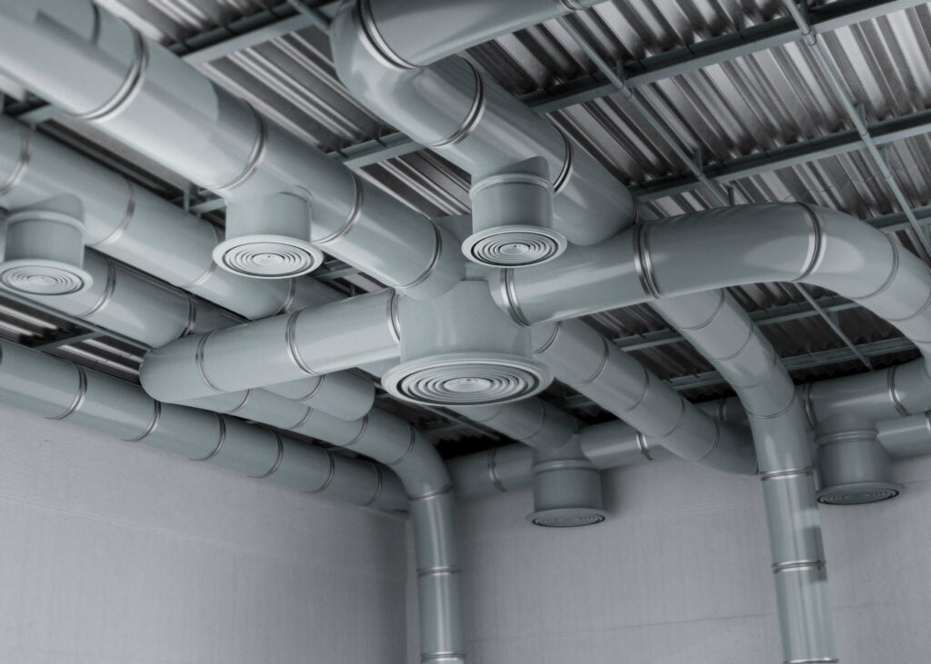 Home 2 3D Rendering of Ventilation System