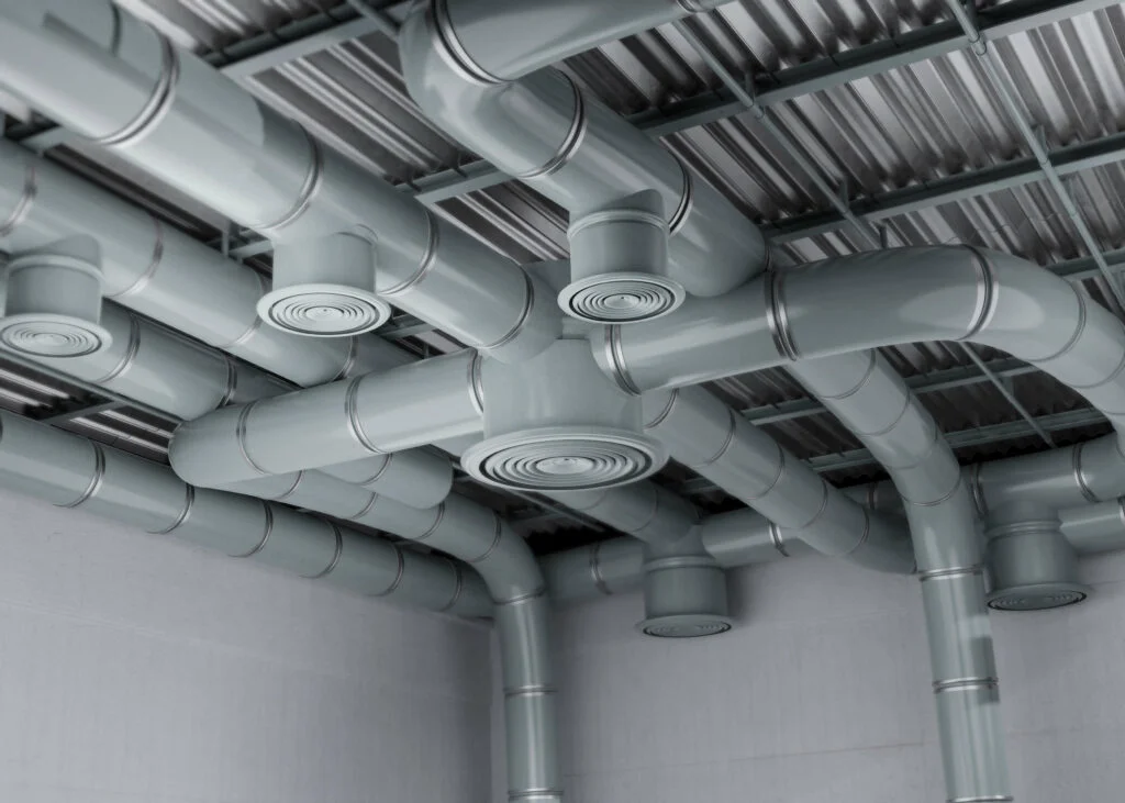 3D Rendering of Ventilation System